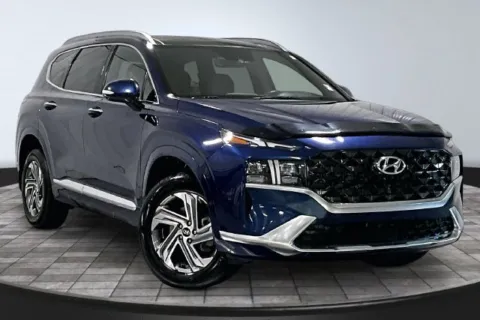 Blue 2023 Hyundai Santa Fe Calligraphy for sale in Roanoke, IN