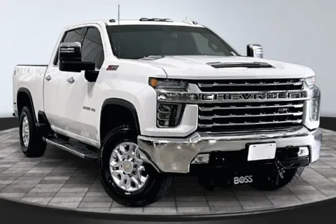 White 2021 Chevrolet Silverado 2500 HD LTZ for sale in Roanoke, IN