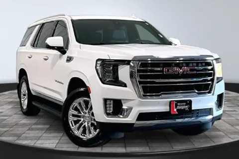 White 2021 GMC Yukon SLT for sale in Roanoke, IN