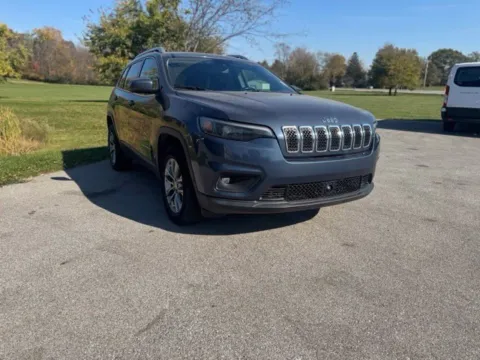 Blue 2021 Jeep Cherokee Latitude Lux for sale in Roanoke, IN