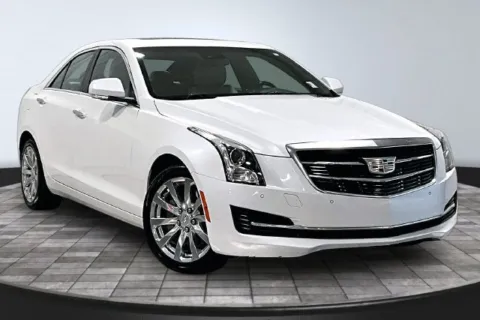 White 2018 Cadillac ATS 2.0L Turbo Luxury for sale in Roanoke, IN