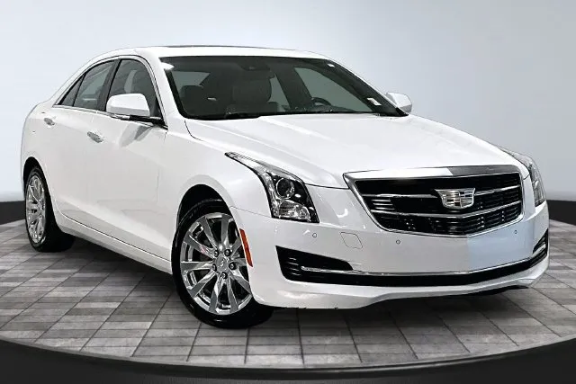 White 2018 Cadillac ATS 2.0L Turbo Luxury for sale in Roanoke, IN