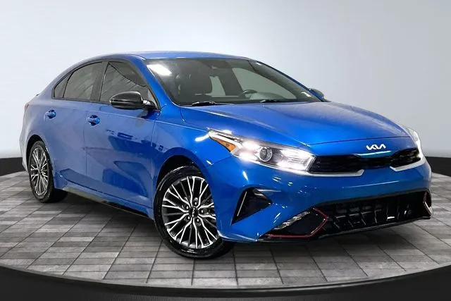 Blue 2023 Kia Forte GT-Line for sale in Roanoke, IN