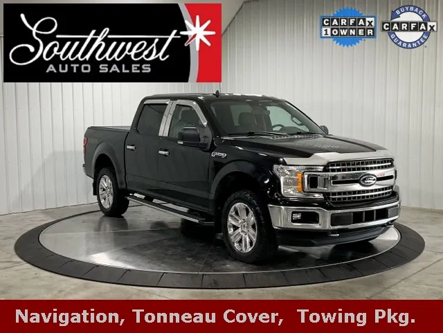 Black 2019 Ford F-150 XLT for sale in Roanoke, IN