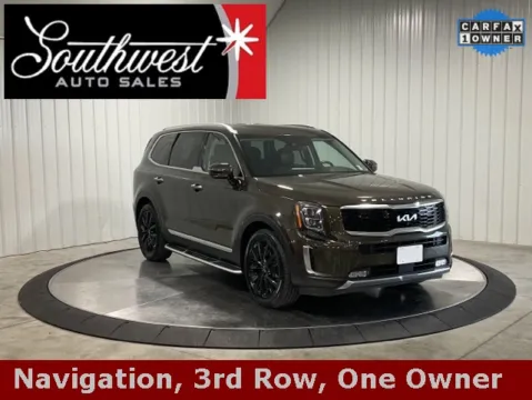 Green 2022 Kia Telluride SX for sale in Roanoke, IN