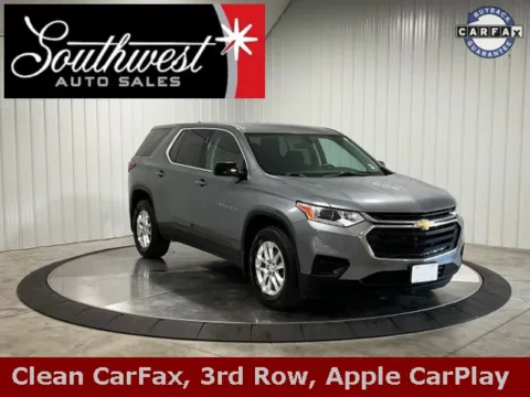 Gray 2018 Chevrolet Traverse LS for sale in Roanoke, IN