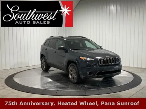 Gray 2017 Jeep Cherokee 75th Anniversary Edition for sale in Roanoke, IN