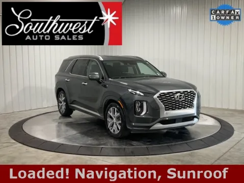 Gray 2021 Hyundai Palisade Limited for sale in Roanoke, IN