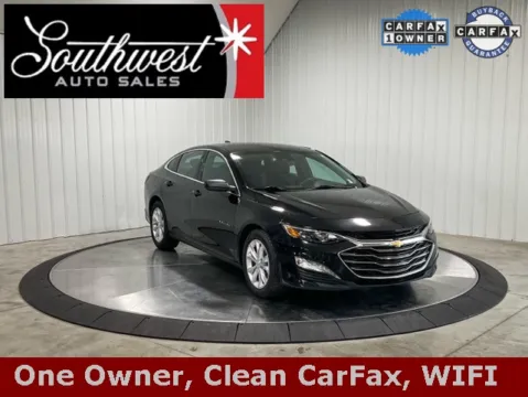 Black 2023 Chevrolet Malibu LT for sale in Roanoke, IN