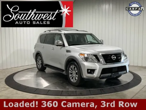 Silver 2020 Nissan Armada SL for sale in Roanoke, IN