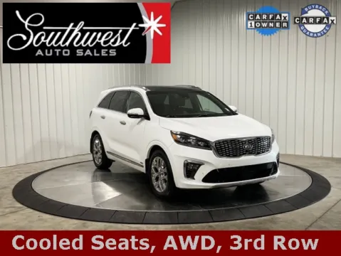 White 2019 Kia Sorento SX Limited for sale in Roanoke, IN
