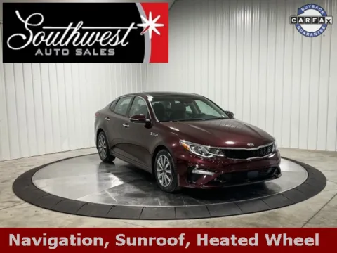Red 2020 Kia Optima EX Premium for sale in Roanoke, IN