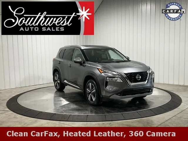 Gray 2021 Nissan Rogue SL for sale in Roanoke, IN
