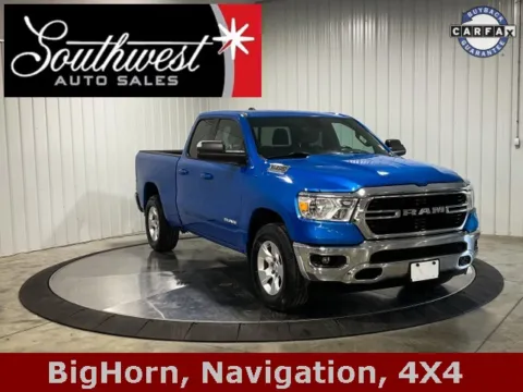 Blue 2021 Ram 1500 Big Horn/Lone Star for sale in Roanoke, IN
