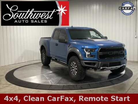 Blue 2019 Ford F-150 Raptor for sale in Roanoke, IN