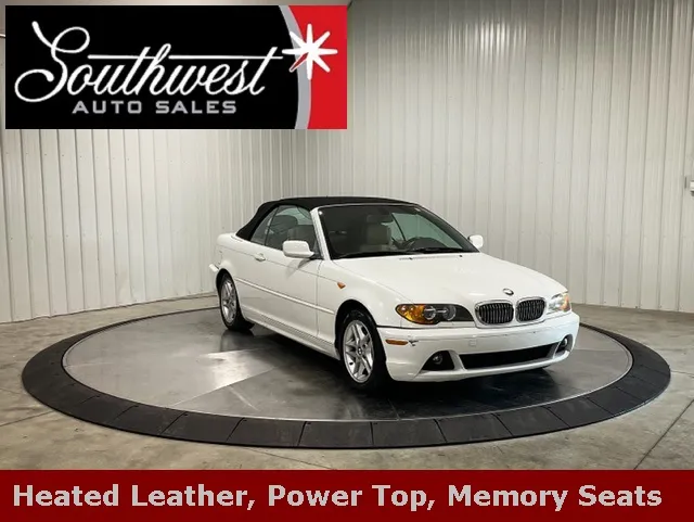 White 2004 BMW 3 Series 325Ci for sale in Roanoke, IN