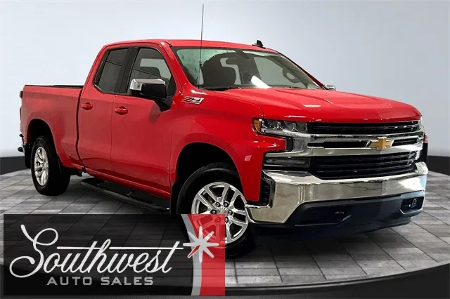 Red 2022 Chevrolet Silverado 1500 LTD LT for sale in Roanoke, IN