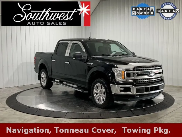 Black 2019 Ford F-150 XLT for sale in Roanoke, IN