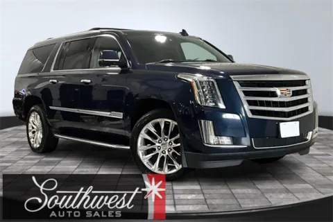 Blue 2020 Cadillac Escalade ESV Luxury for sale in Roanoke, IN
