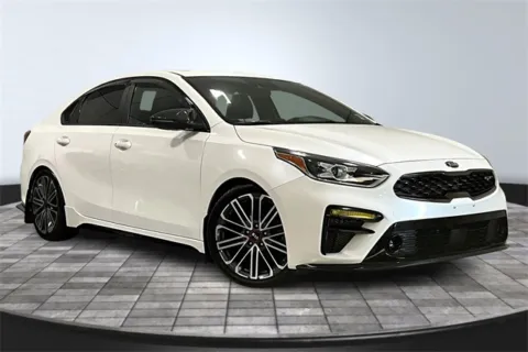 White 2021 Kia Forte GT for sale in Roanoke, IN