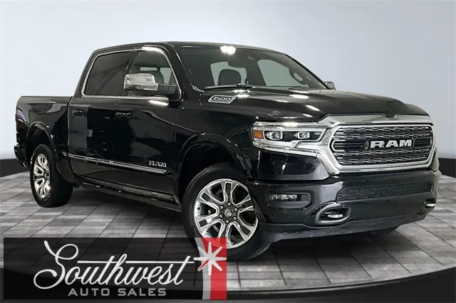 Black 2023 Ram 1500 Limited for sale in Roanoke, IN