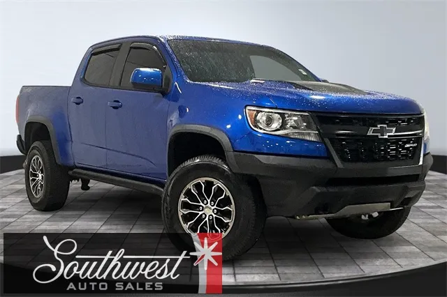 Blue 2018 Chevrolet Colorado ZR2 for sale in Roanoke, IN