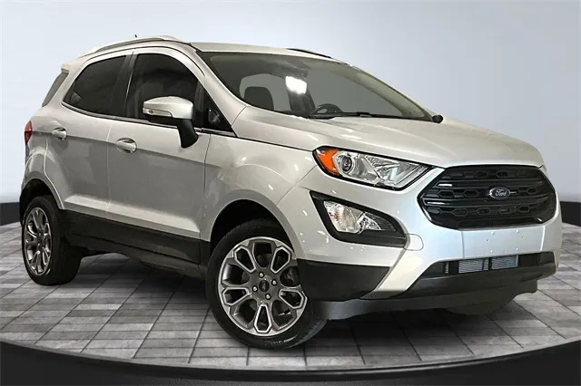Silver 2020 Ford EcoSport Titanium for sale in Roanoke, IN