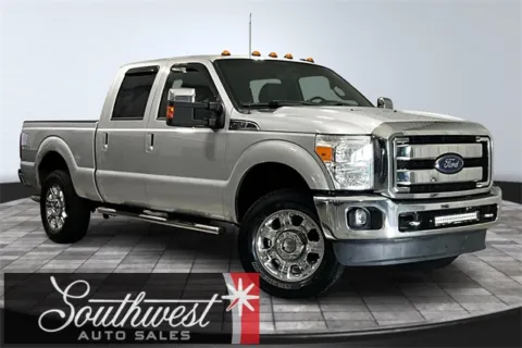 Silver 2014 Ford F-250SD Lariat for sale in Roanoke, IN