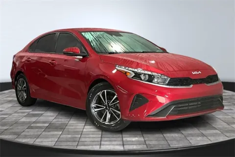 Red 2022 Kia Forte LXS for sale in Roanoke, IN