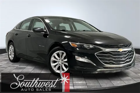 Black 2022 Chevrolet Malibu LT for sale in Roanoke, IN