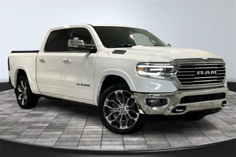White 2020 Ram 1500 Laramie Longhorn for sale in Roanoke, IN