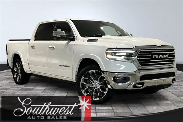 White 2020 Ram 1500 Laramie Longhorn for sale in Roanoke, IN