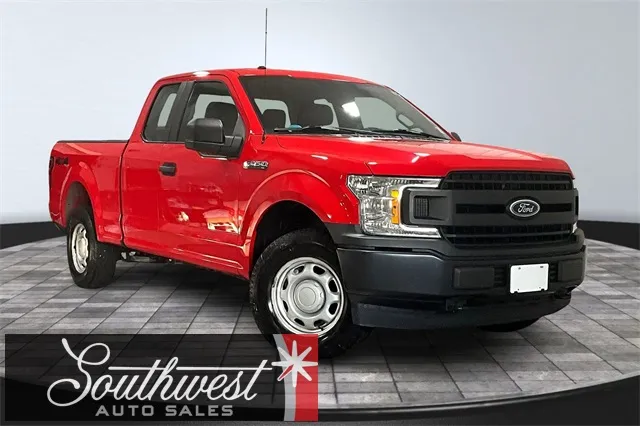 Red 2018 Ford F-150 XL for sale in Roanoke, IN