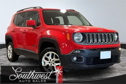 Red 2015 Jeep Renegade Latitude for sale in Roanoke, IN