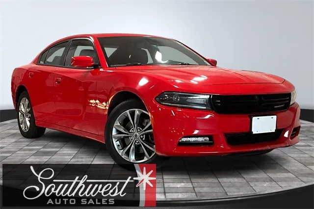 Red 2021 Dodge Charger SXT for sale in Roanoke, IN