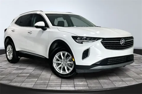 White 2021 Buick Envision Preferred for sale in Roanoke, IN