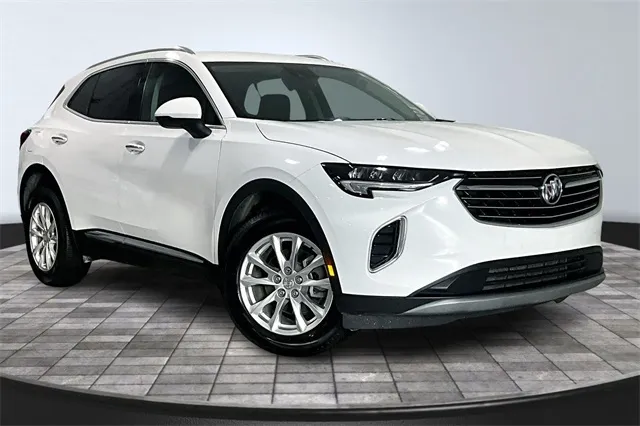 White 2021 Buick Envision Preferred for sale in Roanoke, IN