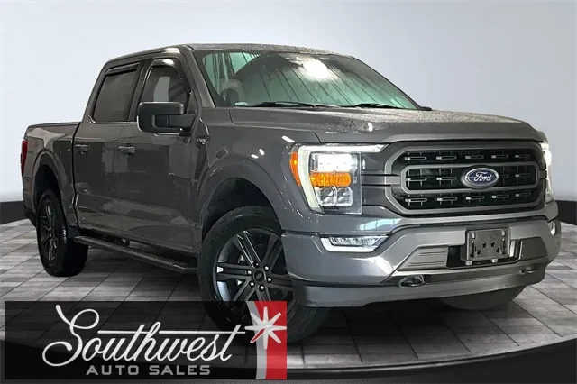 Gray 2021 Ford F-150 XLT for sale in Roanoke, IN