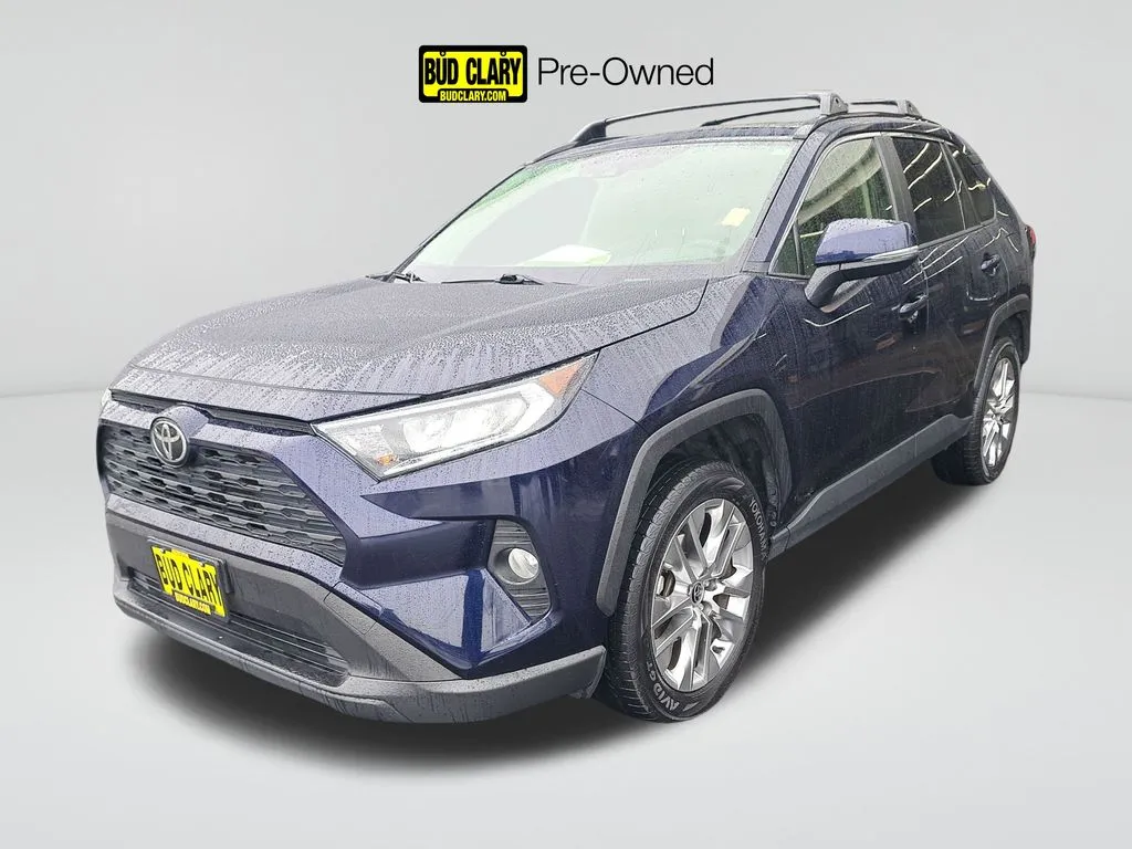 Green 2021 Toyota RAV4 XLE Premium for sale in Auburn, WA