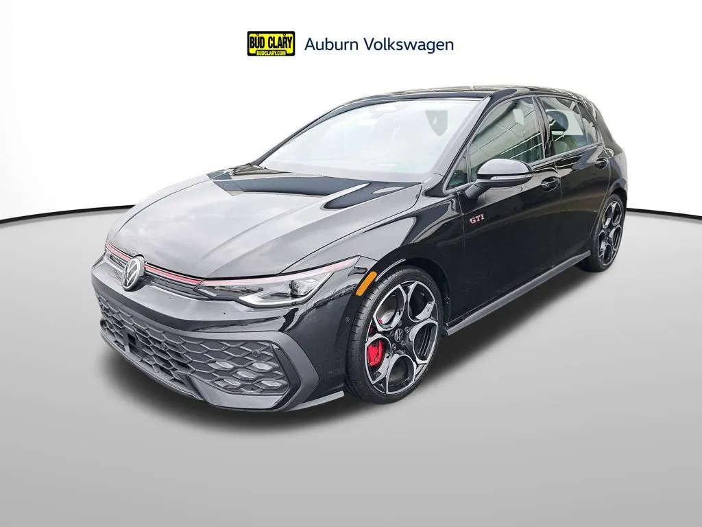 Black 2026 Volkswagen Golf GTI Autobahn for sale in Auburn, WA