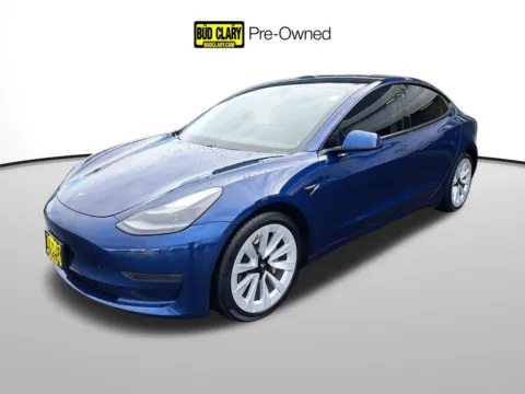 Blue 2021 Tesla Model 3 Standard Range Plus for sale in Auburn, WA