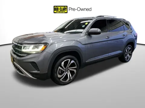 Black 2021 Volkswagen Atlas 2.0T SEL Premium for sale in Auburn, WA