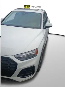 White 2023 Audi Q5 45 S line Premium for sale in Auburn, WA