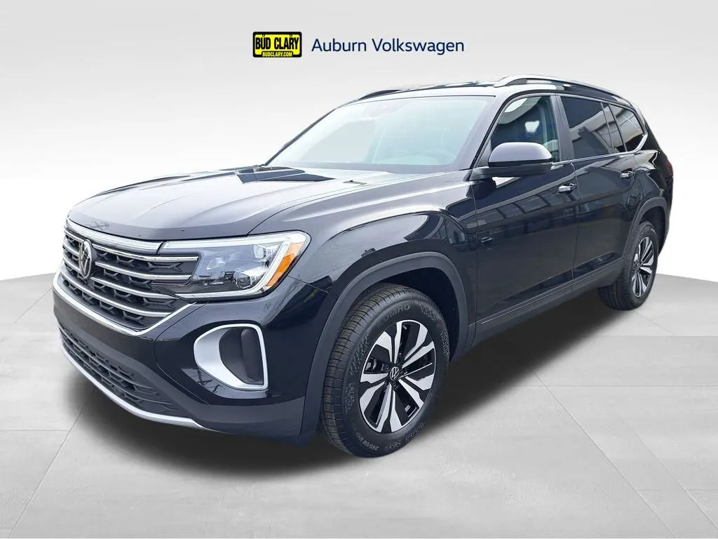 Black 2026 Volkswagen Atlas 2.0T SE for sale in Auburn, WA
