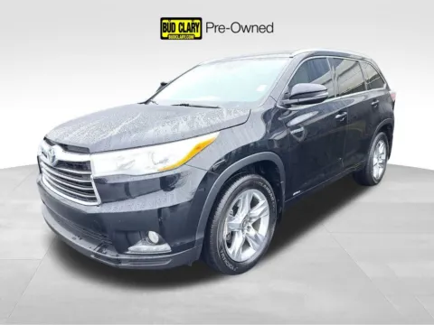 Black 2016 Toyota Highlander Hybrid Limited for sale in Auburn, WA