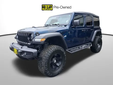 Blue 2025 Jeep Wrangler Willys for sale in Auburn, WA