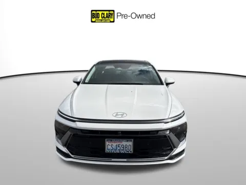 White 2025 Hyundai Sonata Hybrid Limited for sale in Auburn, WA