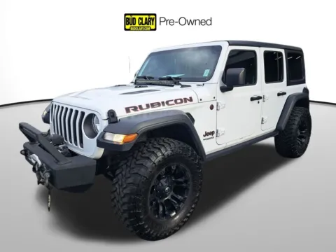 White 2018 Jeep Wrangler Unlimited Rubicon for sale in Auburn, WA