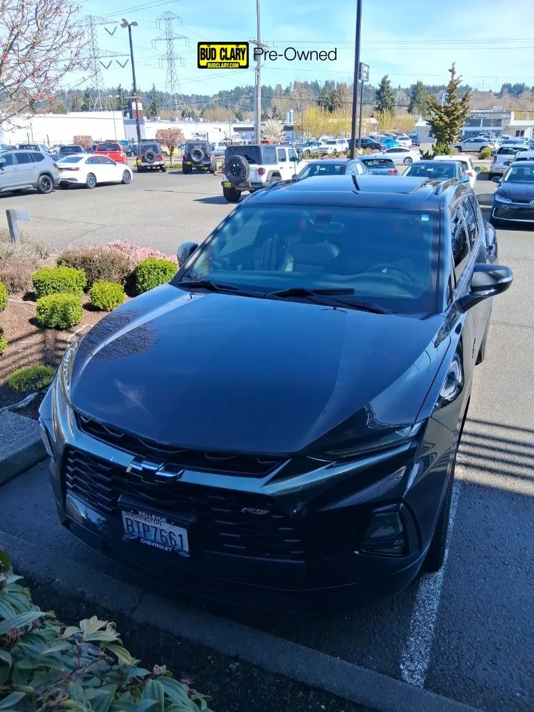 Black 2020 Chevrolet Blazer RS for sale in Auburn, WA