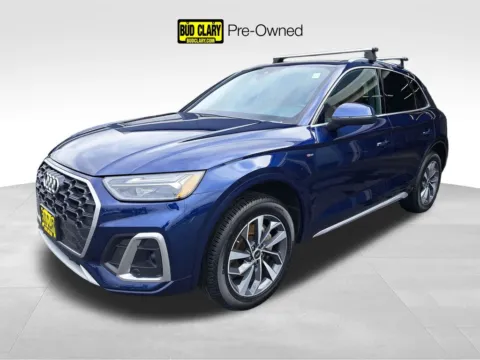 Blue 2023 Audi Q5 45 S line Premium for sale in Auburn, WA